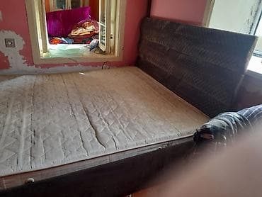 pencerler: İkinəfərlik çarpayı, Bazalı, Matras ilə, Siyirməsiz — 4