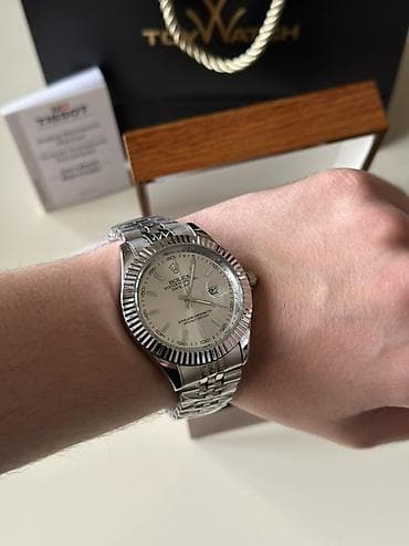 rolex saati: Qol saatı, Rolex, rəng - Gümüşü — 2