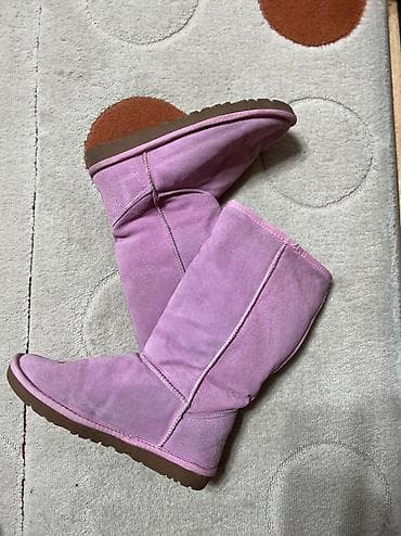 qadın sapaşkiləri: Çəkmə, Ölçü: 38, rəng - Çəhrayı, İşlənmiş — 6