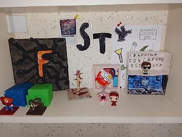 Oyuncaq fiqurlar: Stranger things kolleksiyası satılır tek tekde satılir hamisi birlikde — 1
