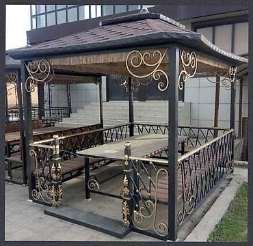 icare cay evi: Metall karkaslı bağ besedkaları – dizayn və istehsal Məhsulun — 3