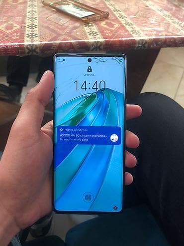 philips xenium w632: Honor X9a, rəng - Göy, Barmaq izi — 1