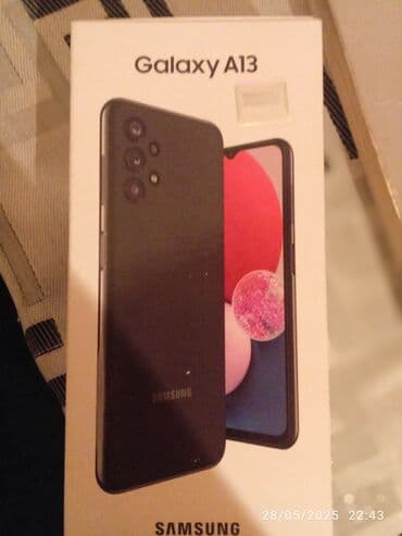 soyuducu işləmiş: Samsung Galaxy A13, 64 GB, rəng - Qara, İki sim kartlı, Face ID, Barmaq izi — 2