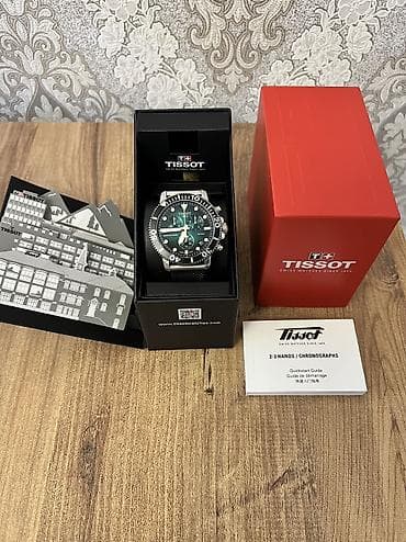sport walvar: Yeni, Qol saatı, Tissot, rəng - Yaşıl — 2