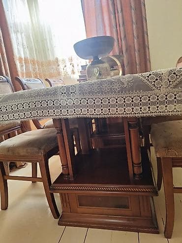 transformator satılır: Təcili satilir! Klassik üslubda vitrinalı bufet dəsti, 3500 dollara — 4