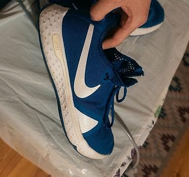 g shock saat: Başlıq Nike Kyrie 5 — Mavi/Ağ İdman Ayaqqabısı Elan mətni Nike — 1