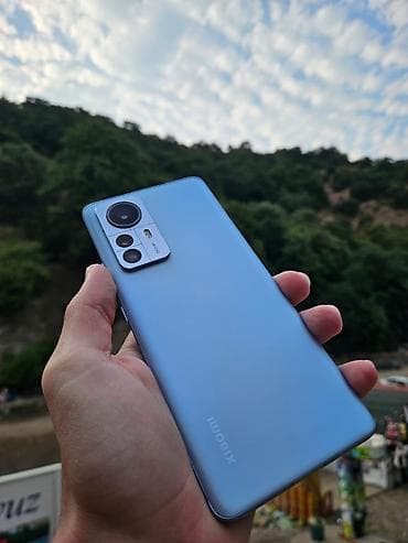 macbook 12: Xiaomi 12 Pro, 256 GB, rəng - Mavi, 
 Barmaq izi, Simsiz şarj, Face ID — 1