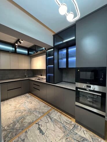 taxta lusturlar: Sifarişlə mətbəx dəsti, Özü çəkən petlələr, MDF, Kredit var, Pulsuz çatdırılma — 1