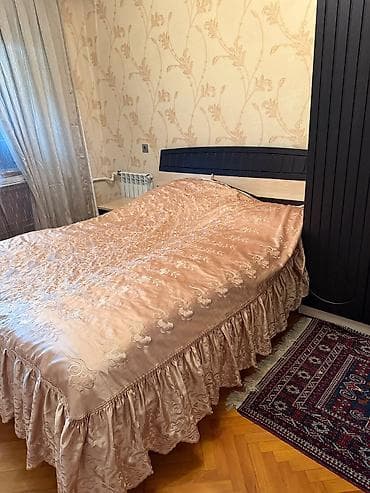 Покрывала: Klassik üslubda yataq örtüyü dəsti - Rəng: açıq şaftalı/qızılı — 1