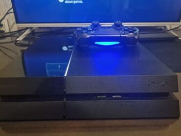 Playstation 4 500gb Üzərində 1 dəda original pult və kabelləri