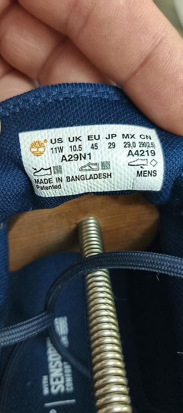 45 razmer: Спортивная обувь Американского брэнда Timberland . Размер 45-44 — 9