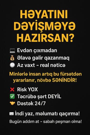 tır surucusu işi axtarıram: Uzaqdan (evdən çıxmadan) əlavə gəlir qazanmaq fürsəti • İş tamamilə — 1