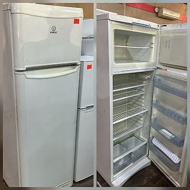 Indesit iki qapılı soyuducu - Üst hissədə dondurucu, alt hissədə