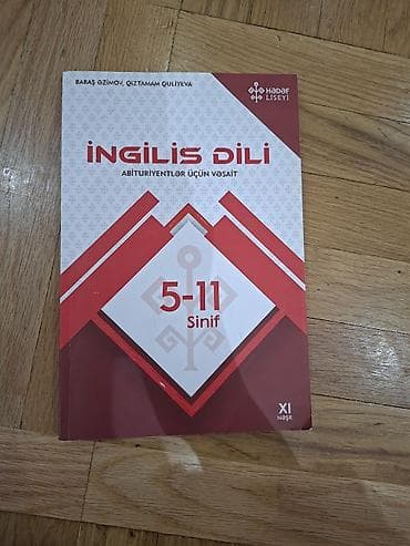 Məhsul: “İngilis dili – Abituriyentlər üçün vəsait (5–11 sinif)” — 1