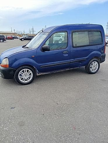 ford transit yuk: Renault Kangoo miniven - Kuzov: mavi rəng, sürgülü yan qapı - Salonda — 3