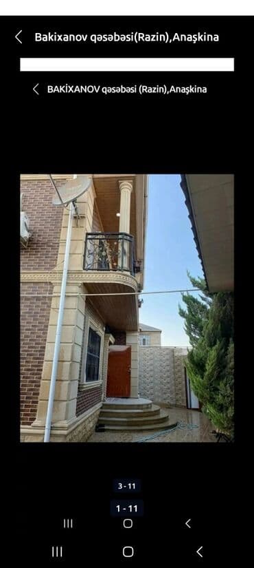 211 nomreli mekteb: Bakıxanov qəs. 6 otaqlı, 190 kv. m, Orta təmir — 1