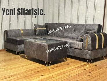 metbex ucun divan: Divan, Qonaq otağı üçün, Parça, Bazalı, Açılan — 7