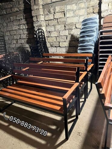 stol və stul dəstləri: 🔥Her ölçüde skameykalar yığılır🔥sadece bizle elaqe saxlayın🔥 — 5