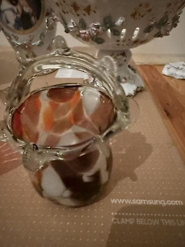 tumsuz nar: Nahar dəsti, rəng - Göy, Farfor — 2