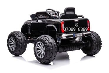 maşınlar uşaq üçün: Akkumulyatorla işləyən avtomobil Mercedes DK-MT950 Black Məhsulun — 7