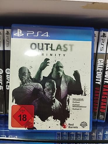 PS4 oyunu: Outlast Trinity - Platforma: PlayStation 4 - Nəşr: Outlast