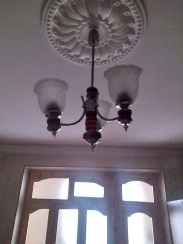 Süni güllər: Çılçıraq, 3 lampa — 2