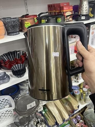 caydan: Yeni, rəng - Ağ, Çaydan, Paslanmayan polad — 7