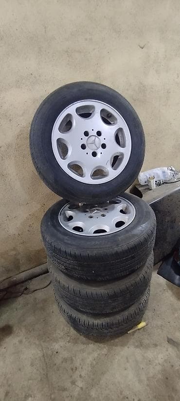 kredet: Mercedes-Benz orijinal yüngül lehimli disklər komplekt (4 ədəd) ela — 1