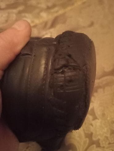 yun corab: Ölçü: 40, rəng - Qara, İşlənmiş — 4