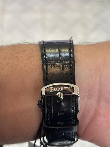 smar saat: Yeni, Qol saatı, Curren, rəng - Qara — 5