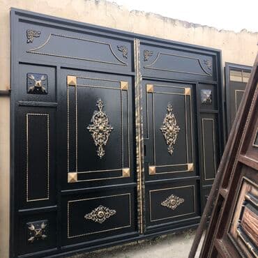 avtomat darvazalar: Eni-3 Hündürlük 2.60 List Temiz -2 Profil 40/40 Şveller-8.Gördüyümüz — 2