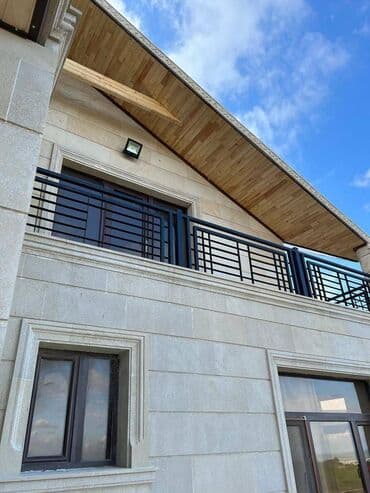 дом в баку купить: Баку, Новханы, 360 м², 6 комнат, С бассейном, Комби, Водопровод, Телефон — 23