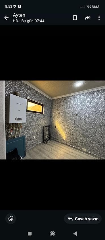 en son ev elanlari: 3 otaqlı həyət evi - Plan: 1 otaq, ayrıca mətbəx üçün ayrılmış zona; — 2