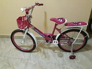 Uşaq velosipedləri – 2 ədəd 1) Çəhrayı velosiped - 16 düym təkərlər -
