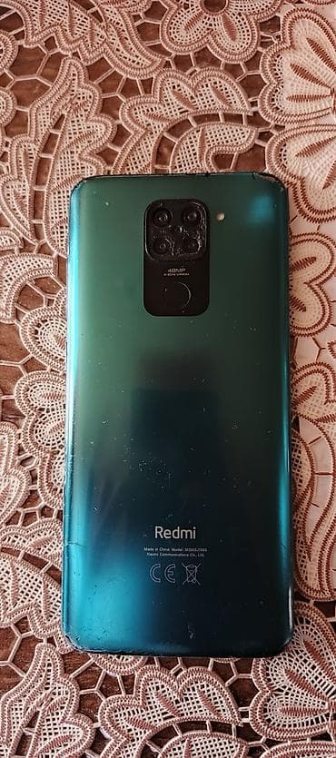 iphone 12 telefon: Redmi Note 9, 64 GB, rəng - Yaşıl, İki sim kartlı — 2