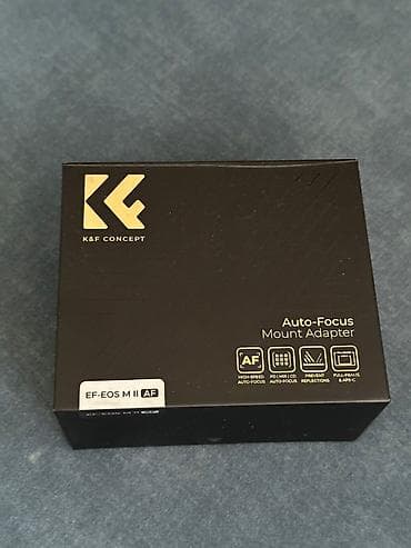 canon e414 printer: K&F Concept EF-EOS M II AF Auto-Focus Mount - Məhsul tam — 2