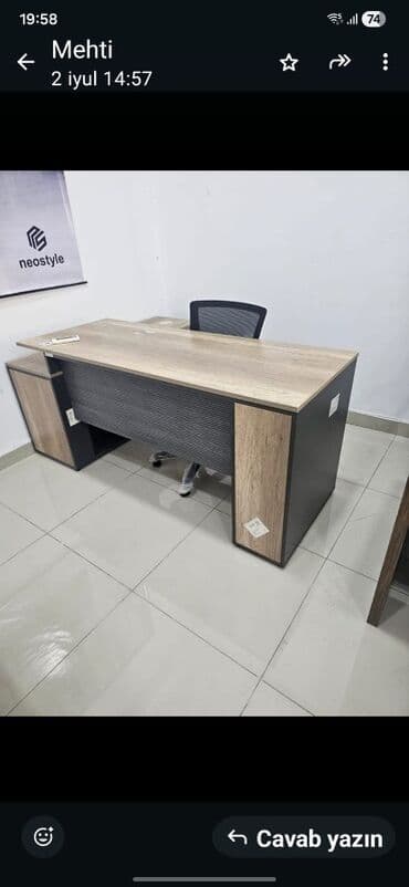 спальный шкаф купе: Ofis mebelləri dəsti - 1 qapılı hündür dolab: açılan qapı, metal — 13