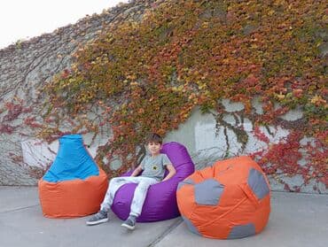 пуфик мягкий: Новый, Пуфик-кресло, Ткань, Нет кредита, Нет доставки — 19