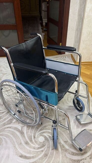 Tibbi geyim: Əlil arabası – mexaniki, özünü idarəetmə və müşayiətlə itələmə üçün — 1