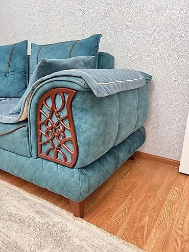 Künc divan, İşlənmiş, Açılan, Bazalı, Nabuk — 4