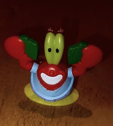 at oyuncaq: McDonalds oyuncağı Sünger Bob Kərpənc Mr. Krabs fiquru – kiçik ölçülü — 1