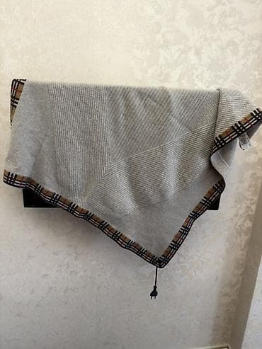 Süfrələr: Rəng - Boz Yun Pled — 1