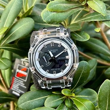 Qol saatları: Casio G‑SHOCK GA‑2100 seriyası qol saatları - Korpus: səkkizguşəli — 1