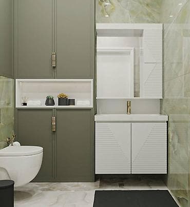 Vanna otağınızda dəyişiklik vaxtıdır! 🚿 Keyfiyyətli materiallar və