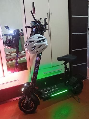 İdman və hobbi: FaSTer RS7 elektrik skuter - Güclü ikili ön proyektor faralar və — 9