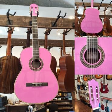 xerek: Klassik gitara Smiger EC350-39-PK Simlərin sayı: 6 Çanta hədiyyə — 1