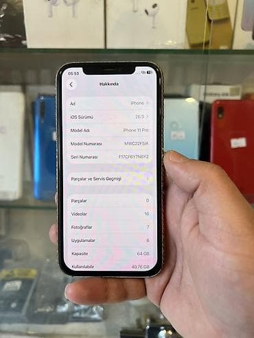 Фото и видеокамеры: IPhone 11 Pro, 64 ГБ, Face ID — 1