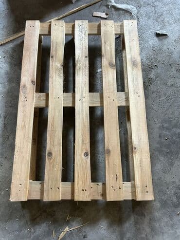 3 10 taxta qiymeti: Taxta palet - Material: təbii ağac (üzərində taxta düyünləri və — 3