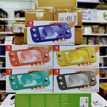 Nintendo Switch: Nintendo Switch Lite – portativ oyun konsolu - Yalnız əl konsolu kimi — 1