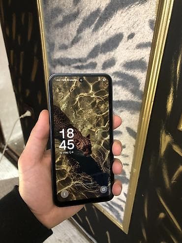infinix telefon: Samsung Galaxy A35, 128 GB, rəng - Qara, İki sim kartlı — 6